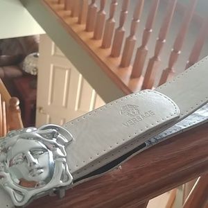 Men's Versace Medusa Head Belt
